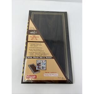 Vintage Pioneer Bi-Directional Slip-In Pocket Photo Album 4x6 60 Pc